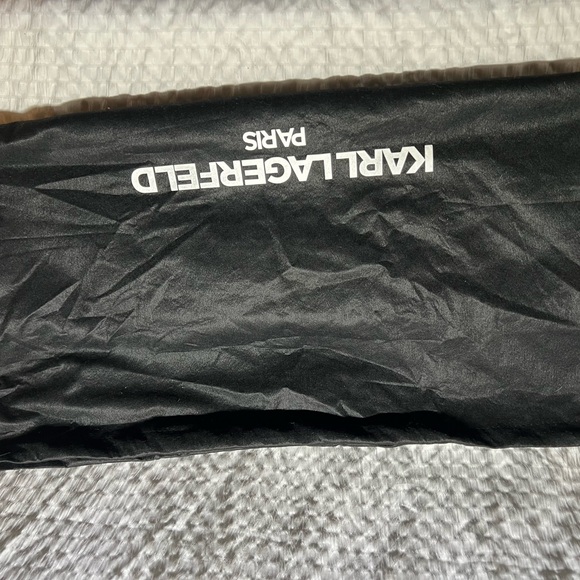 Karl Lagerfeld Paris Agyness Tweed Multi Flap Crossbody Bag Purse NWT $248 - Picture 8 of 8